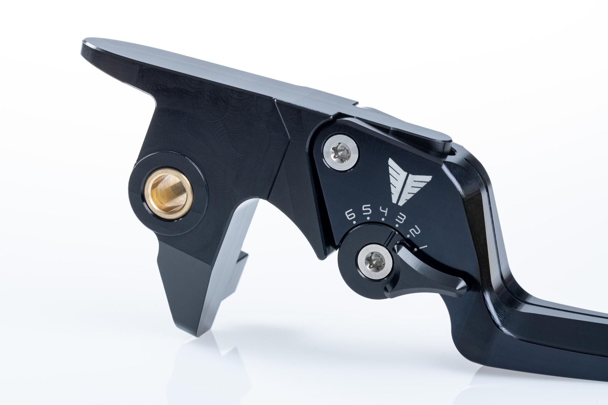 Adjustable clutch and brake lever